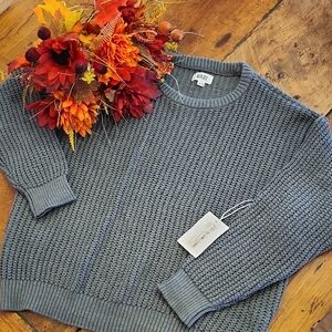 Men's Gray Knit Sweater